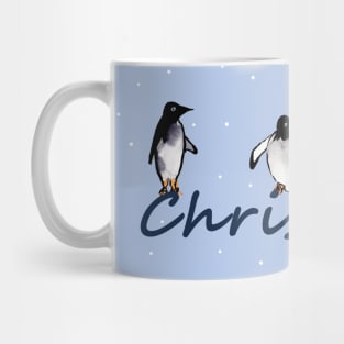 Merry Christmas from the penguins I Mug